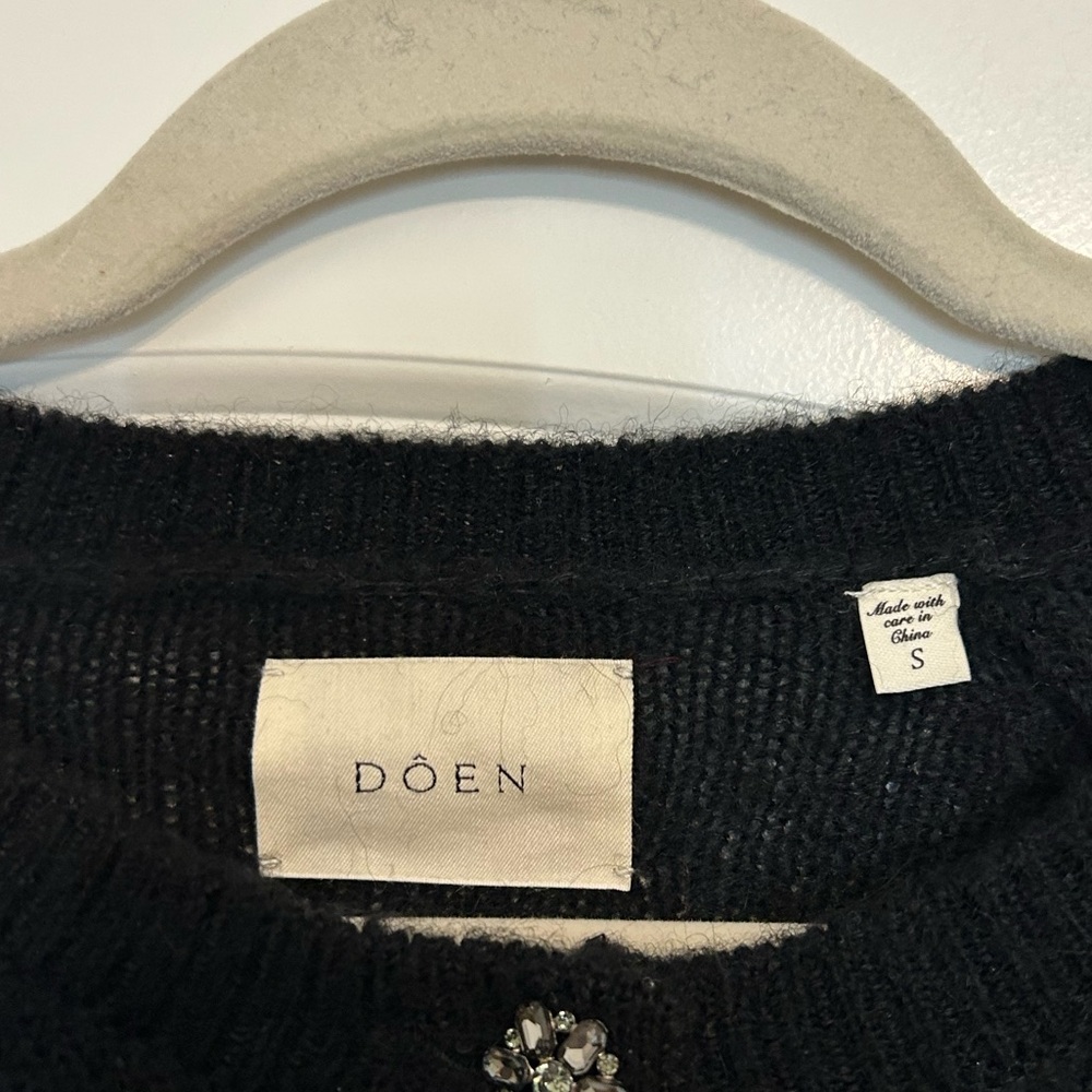 Doen Petra Crystal Button Cardigan - Picture 3 of 4